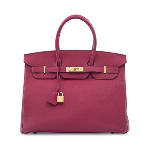 hermes birkin 30 rouge grenat togo|hermes birkin 35 red price.